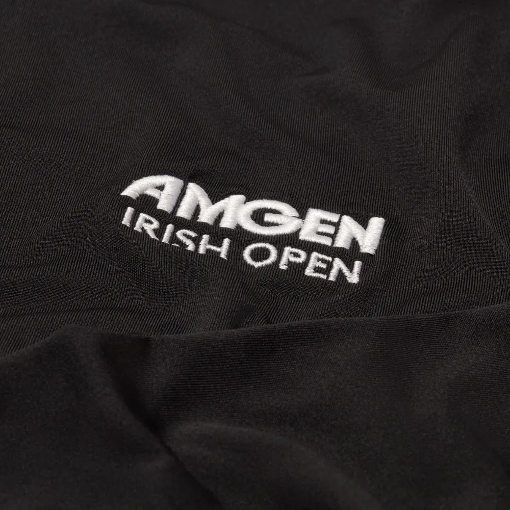 Amgen Irish Open Men's Black 1/4 Zip Mid Layer