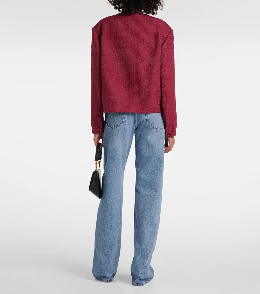 Blaze Milano Milano Rush Gliss cotton-blend boucl√É¬© jacket