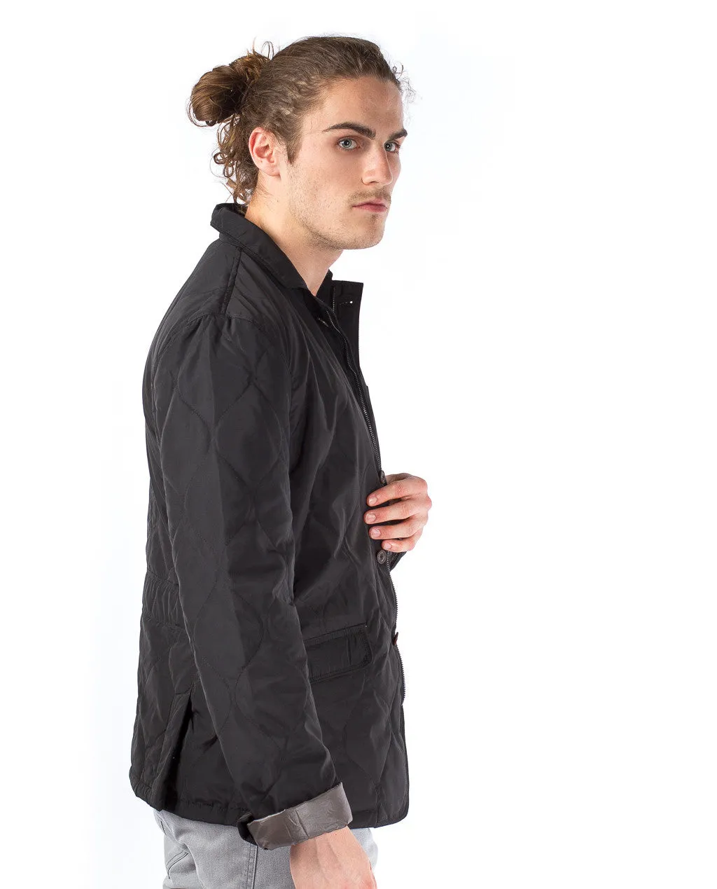 Color Siete Double Lined Tailored Quilt Jacket