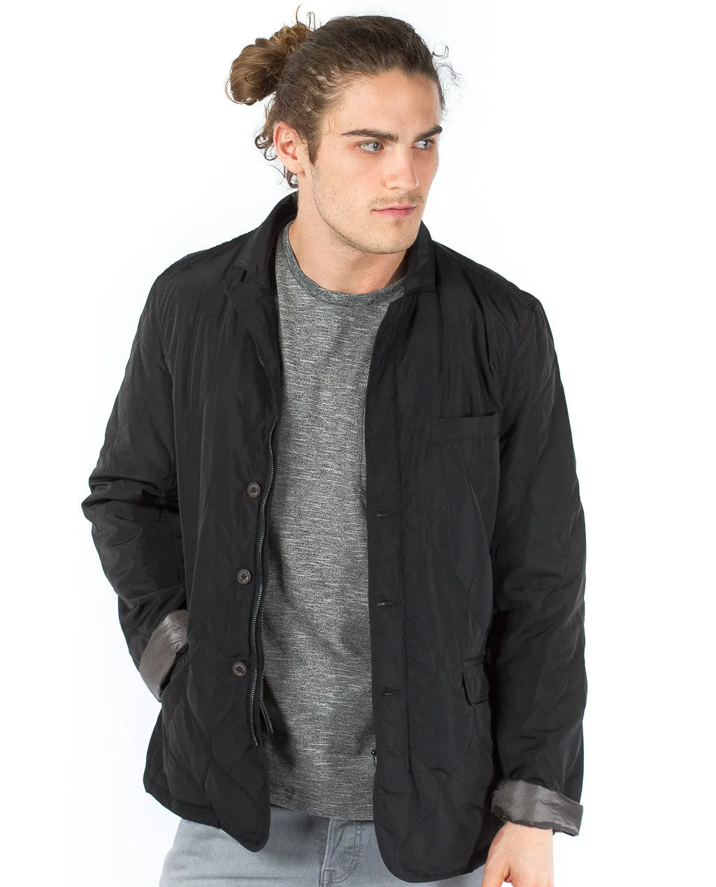 Color Siete Double Lined Tailored Quilt Jacket