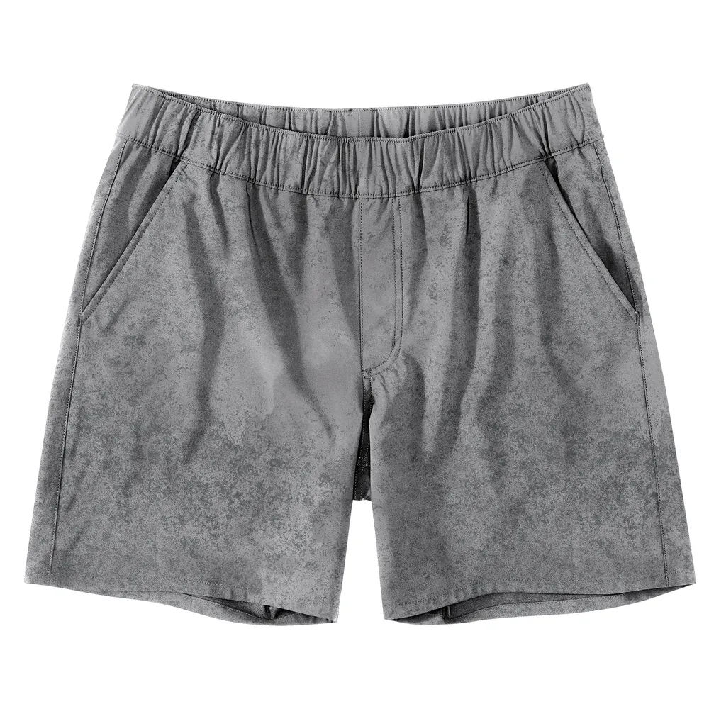 Force Sun Defender Relaxed Fit Pull-On Short - EB0-Steel Watercolor Camo | Carhartt 106843