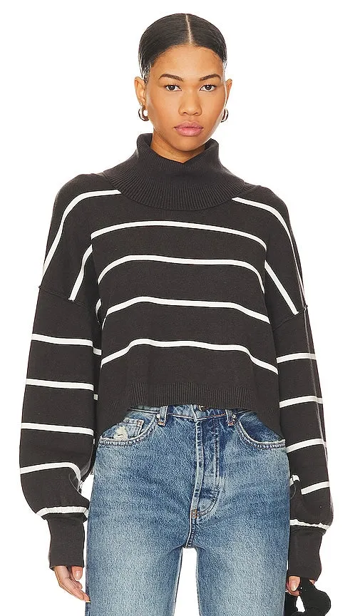 Free People Paulie Sweater in Black