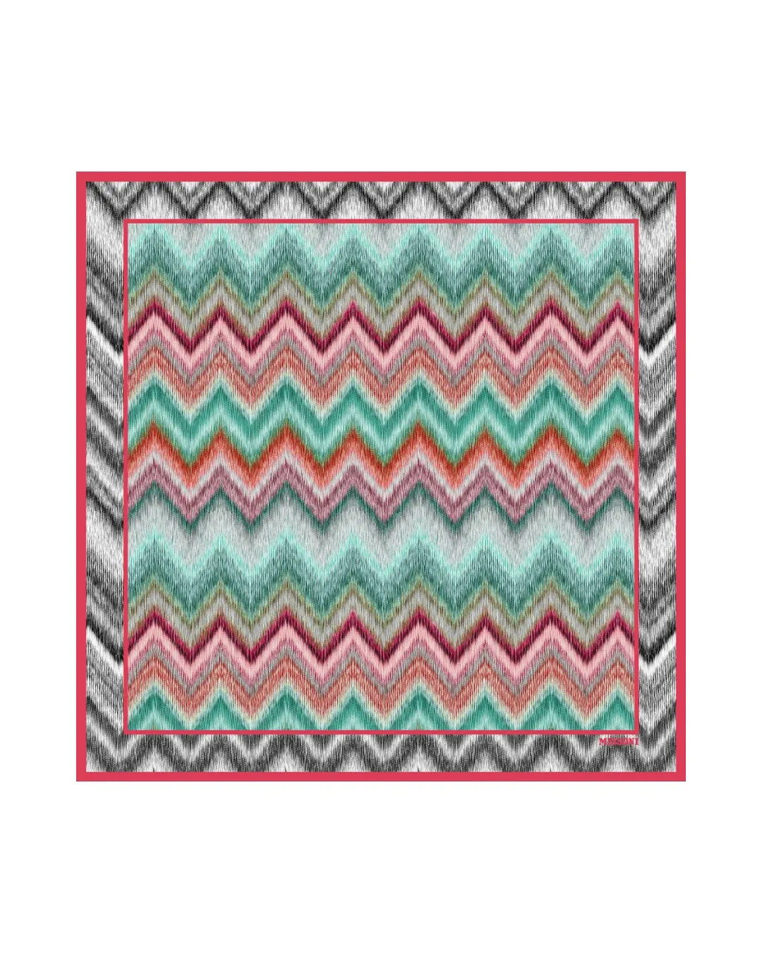 Missoni Scarves Woven Zig-Zag