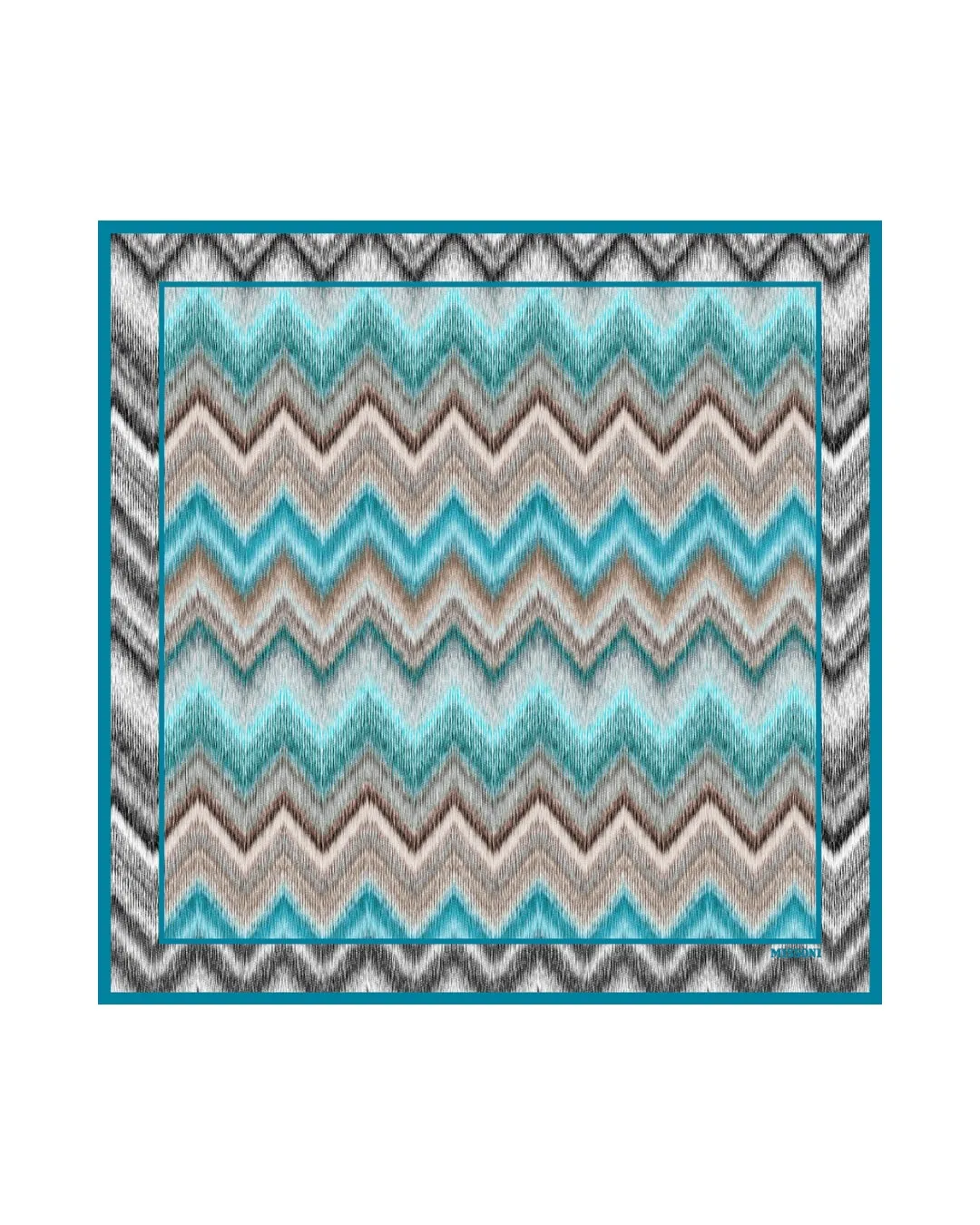 Missoni Scarves Woven Zig-Zag