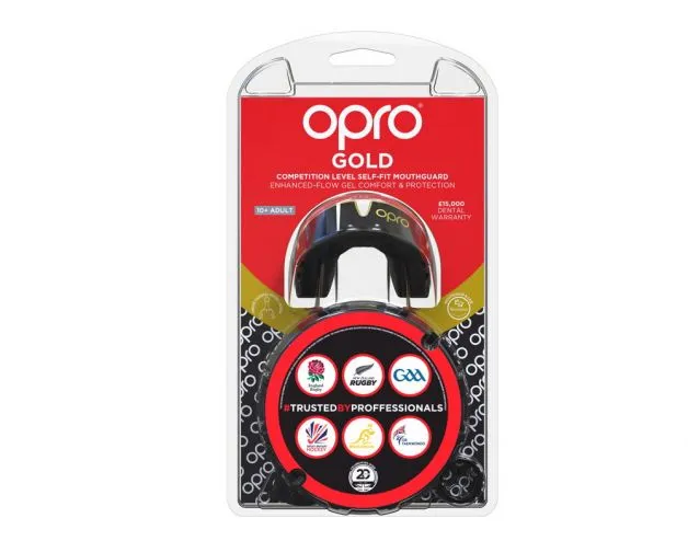 Mouthguard - Gold level Black