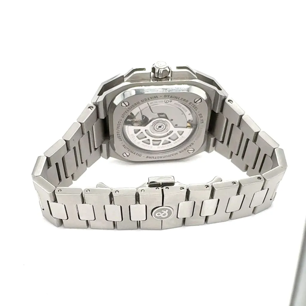 Pre-Owned Bell & Ross BR-X5 Ice Blue Steal 41 mm Watch at Regard Jewelry in Austin, Texas